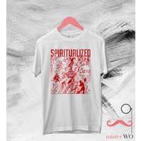 Spiritualized Highest Show On Earth T-shirt - Spiritualized Shirt, Jason Pierce Shirt, Classic Rock Music — Mens T Shirts