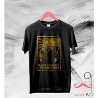 Rage Against The Machine Vintage Poster T-shirt - Rage Against The Machine Shirt, Vintage Rock Shirt, Ratm Shirt — Mens T Shirts