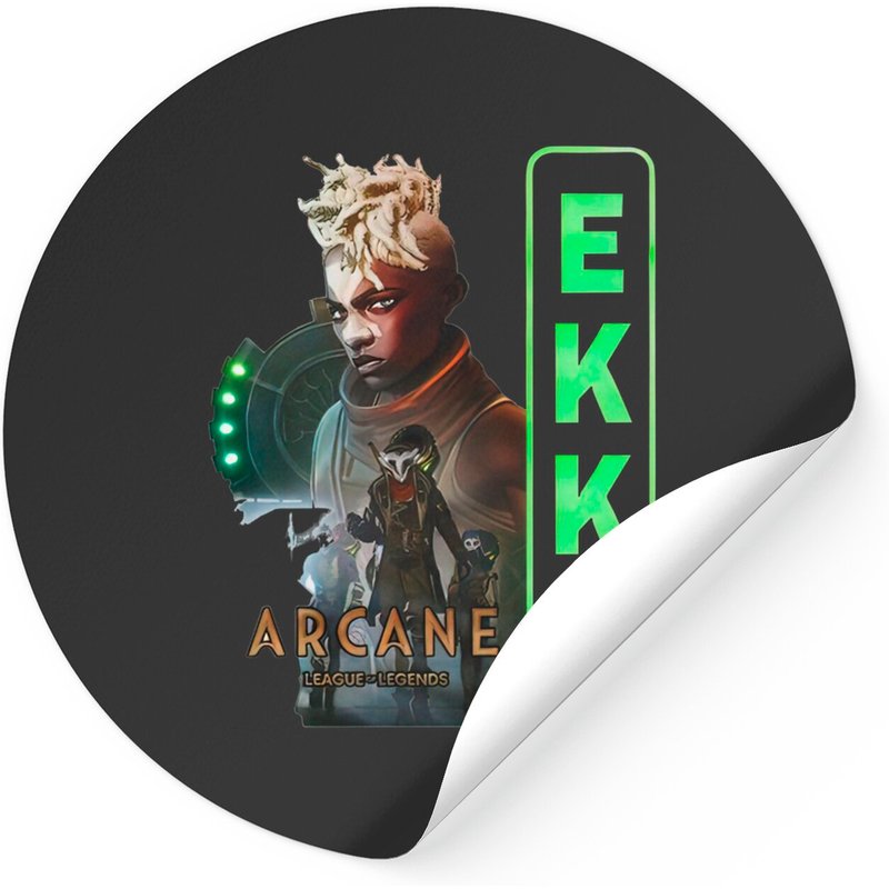 Arcane Ekko Stickers - Arcane Stickers