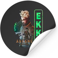 Arcane Ekko Stickers - Arcane Stickers — Stickers & Decals