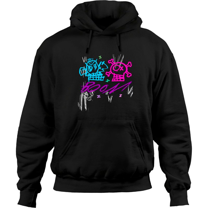 Jinx Arcane Hoodies, Jinx Boom Arcane League Of Legend Shirt — Mens Hoodies