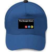 The Boogie Down Subway Sign - New York City - Baseball Caps