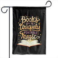 Books Are Magic - Books - Garden Flags — Decorative Flags