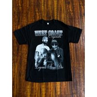 West Coast Rapper Snoop Dog Tupac Nipsey Hussle T-shirts