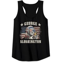 George Sloshington Washington Tank Tops