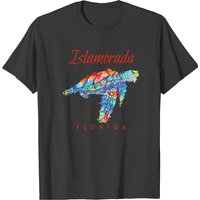 Islamorada Florida Sea Turtle Islamorada Florida Watercolor Sea Turtle T-shirts