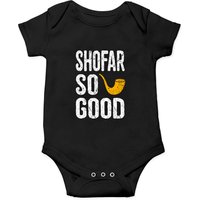 Rosh Hashanah Shofar So Good Funny Jewish Onesies — Bodys bébé