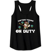 Captain Teemo On Duty League Of Lengends Tank Tops — T-shirts pour hommes