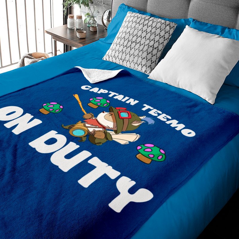 Captain Teemo On Duty League Of Lengends Baby Blankets — Baby Blankets