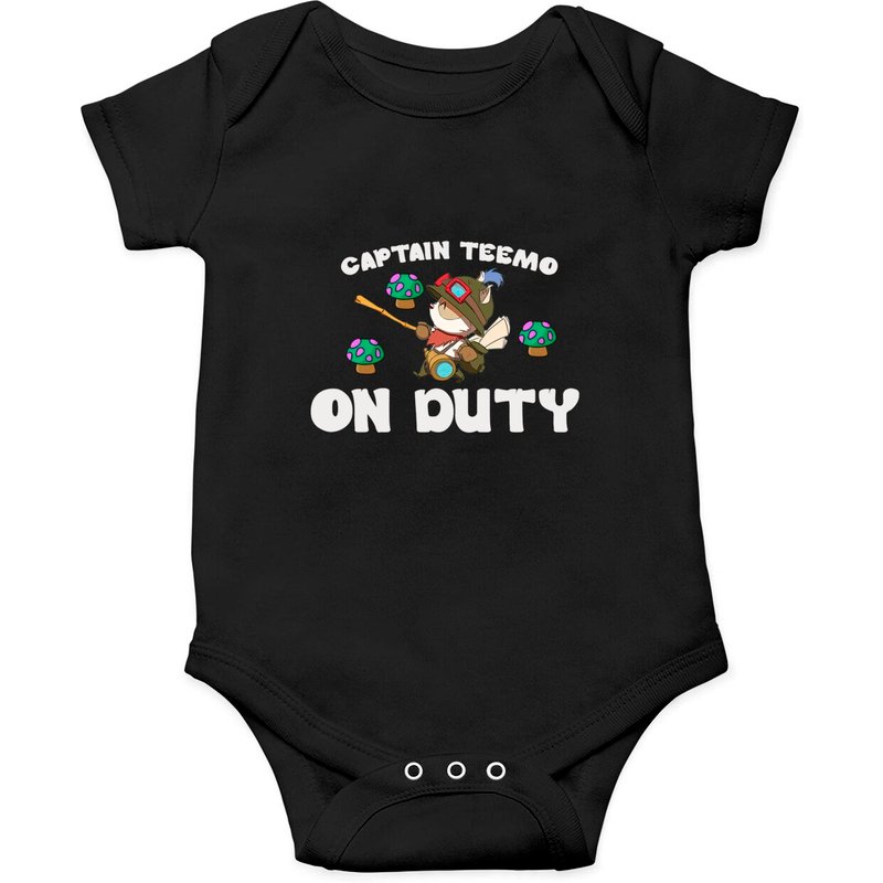 Captain Teemo On Duty League Of Lengends Onesies — Bodys bébé