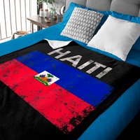 Haiti Flag Pride Baby Blankets — Baby Blankets