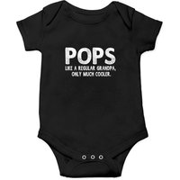 Pops Definition Like Regular Grandpa Only Cooler Funny Onesies