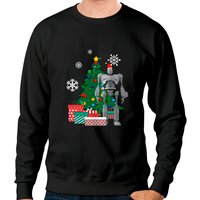 Iron Giant Around The Christmas Tree - Iron Giant - Sweatshirts