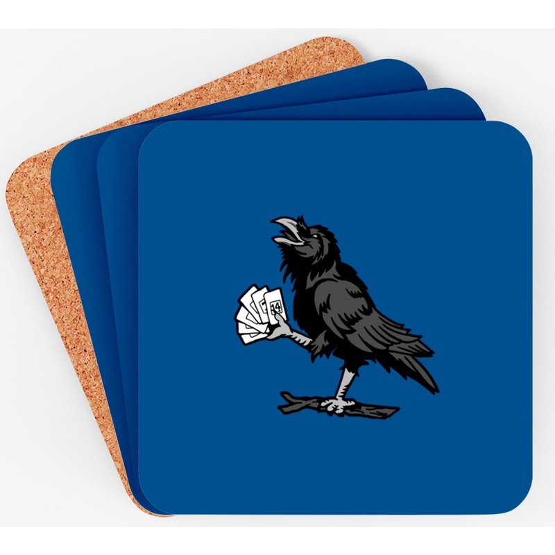 Rook Bird - Rook - Coasters — Sous-verres et napperons