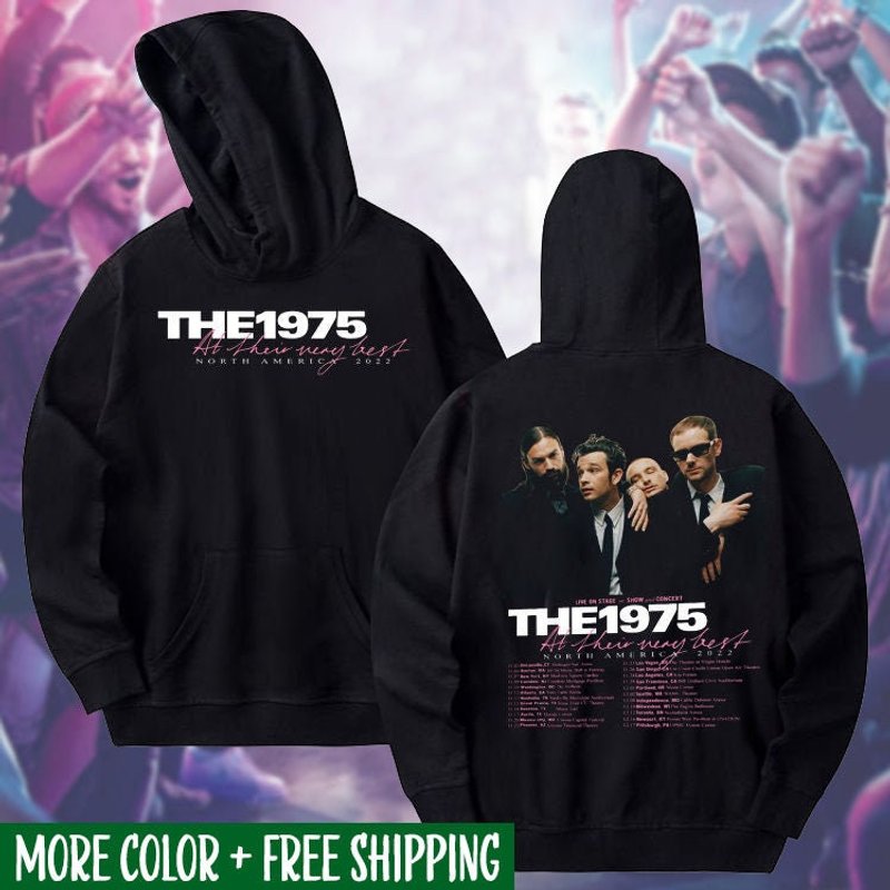 The 1975 North America Tour 2022 Hoodie — Sweats à capuche pour hommes