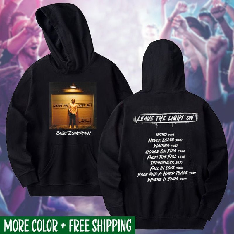Bailey Zimmerman Hoodie, Bailey Zimmerman Tour 2023 Hoodie — Sweats à capuche pour hommes