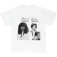 Rick James And Teena Marie Vintage Style Unisex Heavy Cotton Tee — T-shirts pour hommes