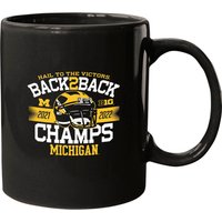 Michigan Back-to-back Big Ten Championship 2022 Mugs — Mugs & Tumblers