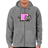 Nyan Cat - Nyan Cat Rainbow - Zip Hoodies — Sweats à capuche pour hommes
