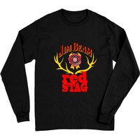 Jim Beam Red Stag Long Sleeves — T-shirts pour hommes
