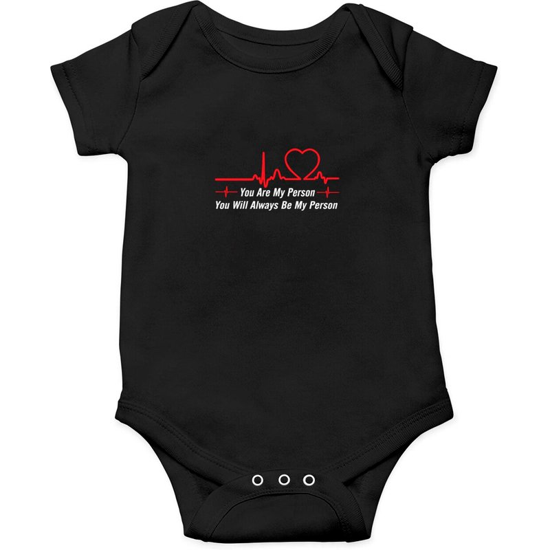 Greys Anatomy You Are My Person Onesies — Bodys bébé