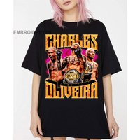 Vintage Style Bootleg Charles Oliveira Do Bronx Shirt