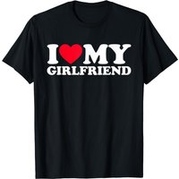 I Love My Girlfriend Shirt I Heart My Girlfriend Shirt Gf T-shirt