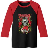 Rose Baseball Tees Bullet For My Valentine Roses And Heart Black — T-shirts pour hommes
