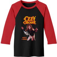 Ozzy Osbourne Unisex Baseball Tees: Diary Of A Mad Man
