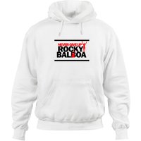 Rocky Balboa | Fan Art | Never Give Up Hoodies — Sweats à capuche pour hommes