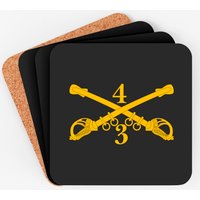 3rd Squadron 4th Cavalry Regiment Coasters