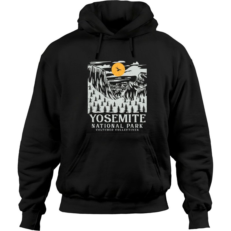 National Park Shirt, Yosemite Shirt, Yosemite Hoodies — Sweats à capuche pour hommes