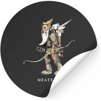 Meateater Gnome Packing Out A Unicorn Stickers — Autocollants et stickers