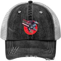 Judas Priest Screaming For Vengeance Rock Tee Print Trucker Hat — Casquette de baseball