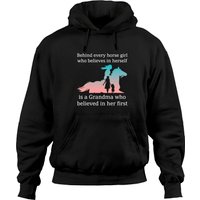Behind Every Horse Girl Is A Grandma Believed Her Hoodies — Sweats à capuche pour hommes