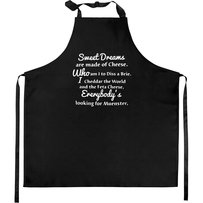 Sweet Dreams Are Made Of Cheese Who Am I To Diss A Kitchen Aprons — Tabliers de cuisine