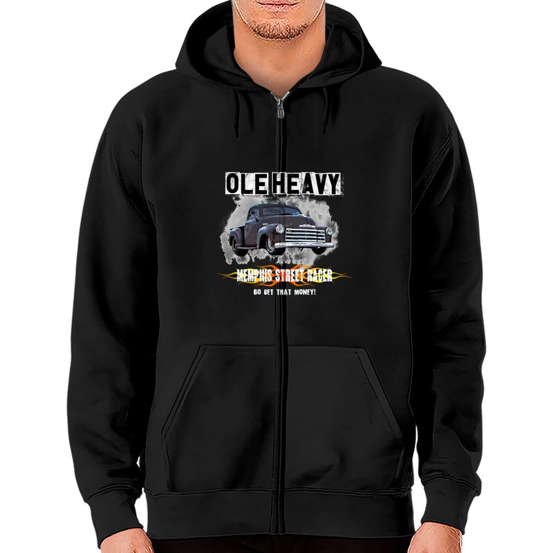 Ole Heavy. Jj Boss Ole Heavy Shirt. Racing. Zip Hoodies — Sweats à capuche pour hommes