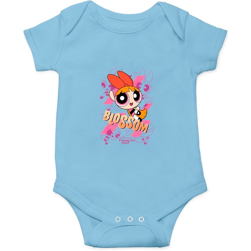 Cn The Powerpuff Girls Blossom Moves Onesies Onesies — Bodys bébé