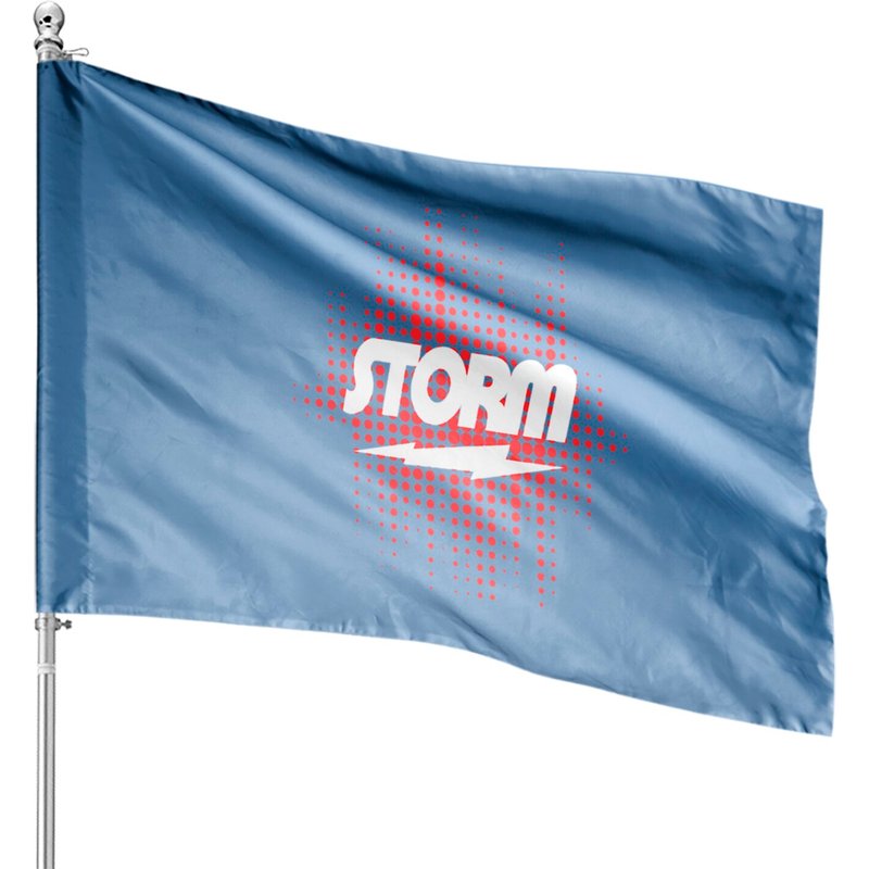 Storm Bowling House Flags — Decorative Flags