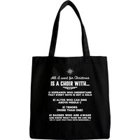 Funny Choir Director Designthe Perfect Christmas! Bags