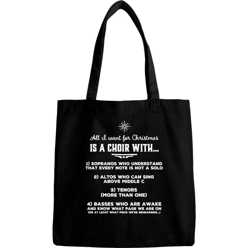 Funny Choir Director Designthe Perfect Christmas! Bags — Sacs fourre-tout