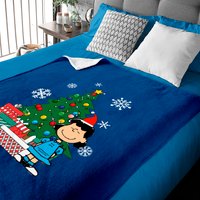 Lucy Van Pelt Around The Christmas Tree - Lucy Van Pelt - Baby Blankets — Baby Blankets