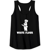 White Flour Funny Tank Tops — Mens T Shirts