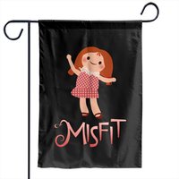 Misfit - Dolly For Sue - Rudolph - Garden Flags