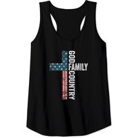 God Family Country - Patriotic Freedom Christian U Tank Tops