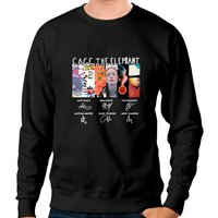 Cage The Elephant Signatures Sweatshirts, Cage The Elephant Melophobia Graphic — Sweats à capuche pour hommes