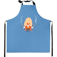 Yosemite Sam Back Off Kitchen Aprons