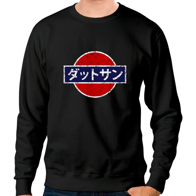 Datsun Vintage Japanese Car Sweatshirts — Sweats à capuche pour hommes