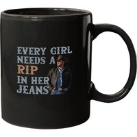 Every Girl Needs A Rip In Her Jeans Mugs — Tasses et gobelets