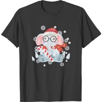 Elephant Christmas Christmas Elephant T-shirts — T-shirts pour hommes